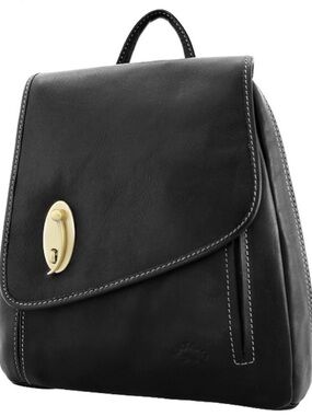 RARE Katana Cowhide Leather Black Purse